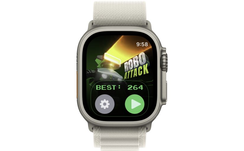 Robo Attack Shows That Apple Watch Gaming Truly Works