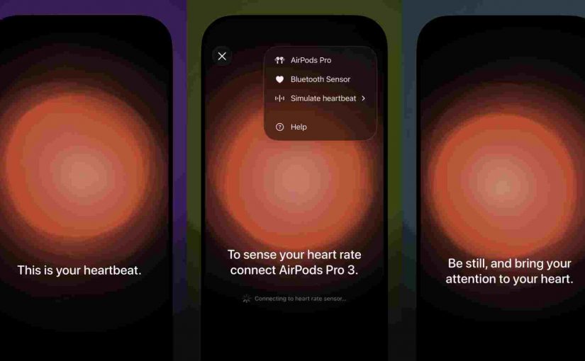 Rhythm Turns the AirPods Pro 3 Heart Rate Sensor into 1-Minute Mediations