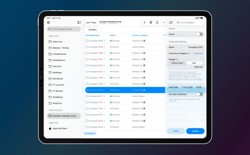 Bullseye Provides a Better Way for Developers to Interact With Apple Ads Campaigns